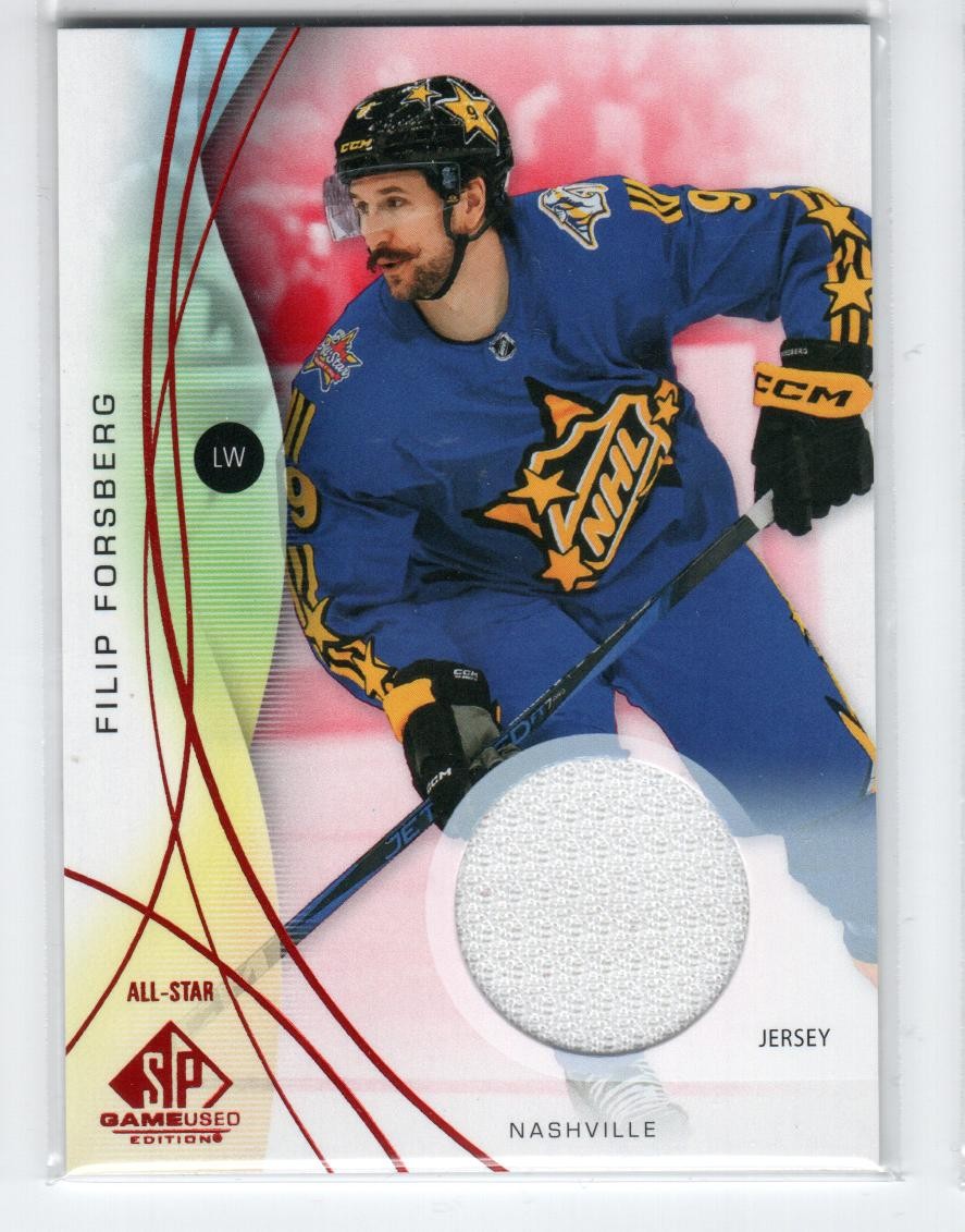 2024-25 SP Game Used Jerseys Red #140 Filip Forsberg