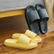 Unisex EVA Slippers Non Slip Bathroom Slides Soft Thick Sole Indoor Outdoor Home