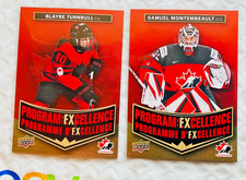 25-26 TIM HORTONS HKY TEAM CANADA PROGRAM OF EXCELLENCE U PICK FINISH YOUR SET