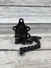 VTG The Erie Tool Works No. 11 Black Bench Pipe Chain Vise Original Antique USA