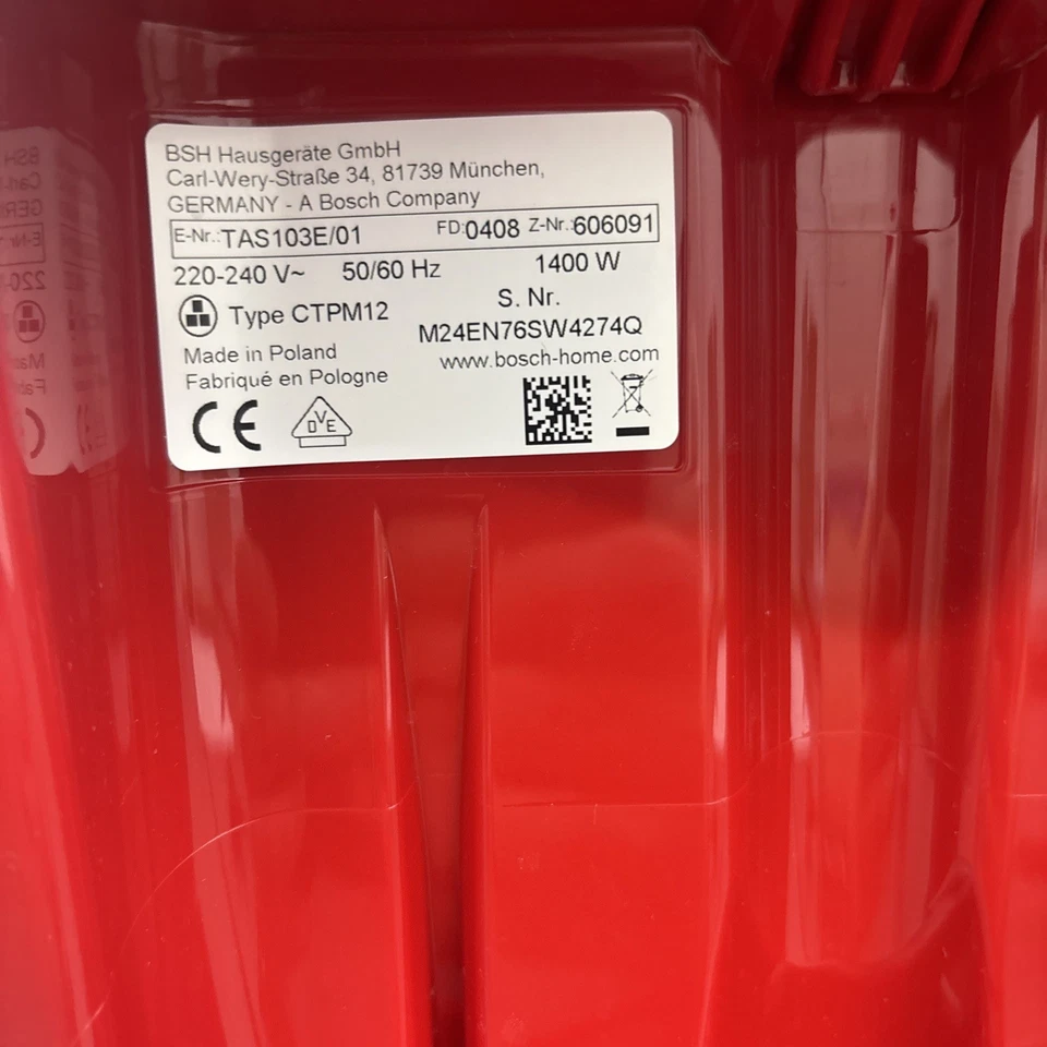 Bosch tassimo Kapselmaschine  Defekt Rot - Bild 4 von 4