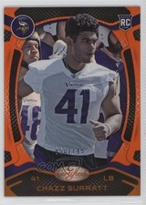 2021 Certified Rookies Mirror Orange 58/149 Chazz Surratt #168 1u6