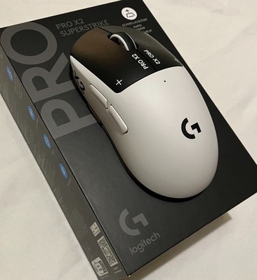 Logitech G PRO X2 SUPERSTRIKE Lightspeed kabellose Gaming-Maus