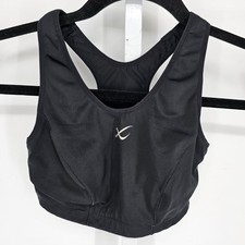 CW-X Womens Sz S High Impact Sports Bra Racerback Black