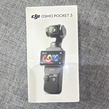 DJI Osmo Pocket 3 Motorized Handheld Gimbal Camera 2" Screen USB-C Black NEW NEW