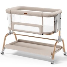 3 in 1 Baby Bassinet, Bedside Bassinet for Baby, Rocking Bassinet with