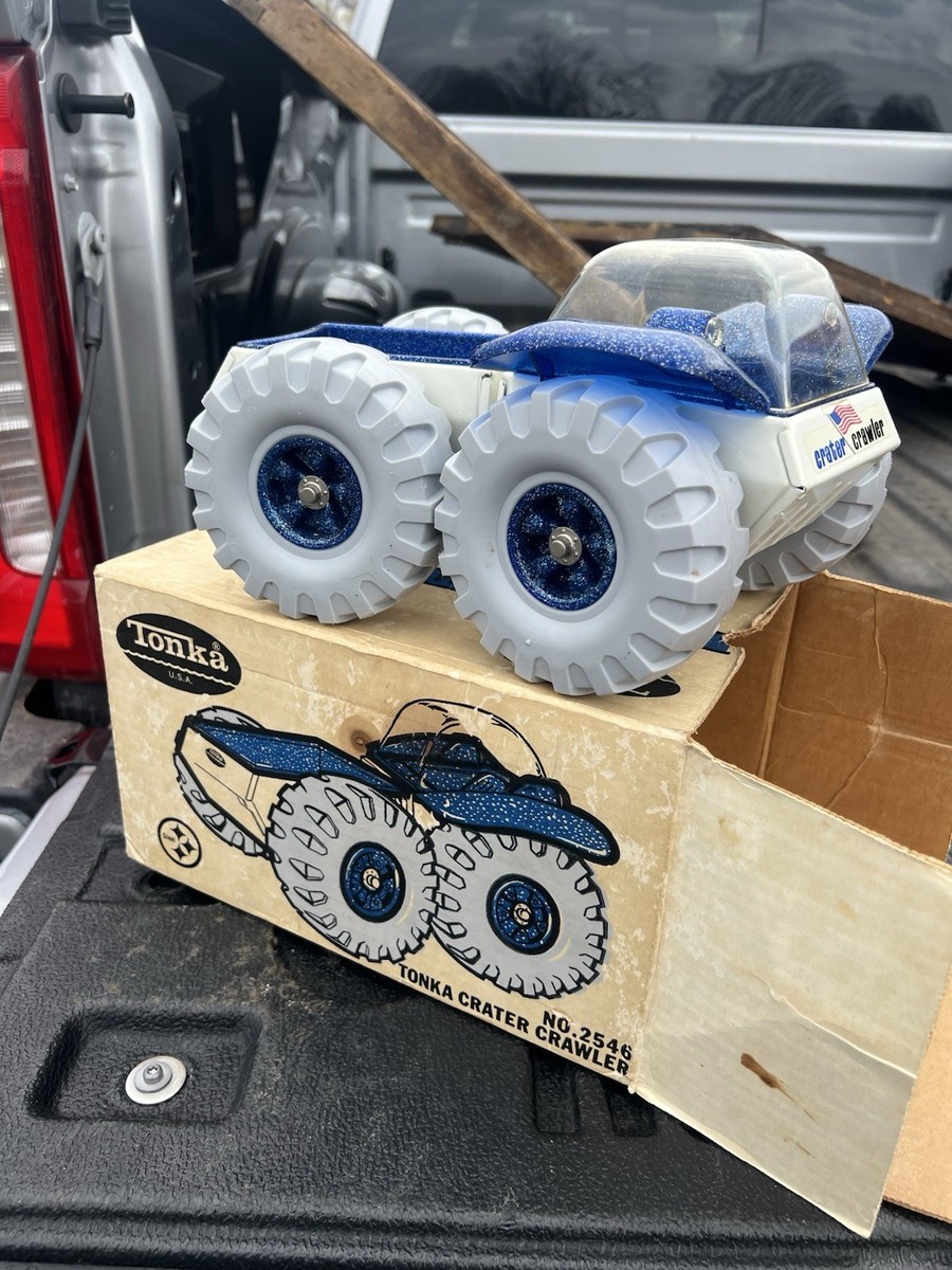 nice Vintage 1970 Tonka Crater Crawler #2546 clean pressed steel