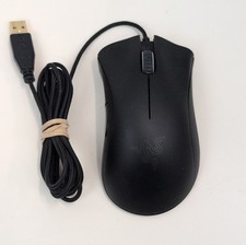 Razer DeathAdder 2013 RZ01 0084 Wired USB Gaming Mouse Tested Working PC Mac