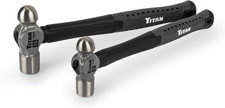 63302 2-Piece Ball Pein Hammer Set, Includes 8Oz & 16Oz Ball Peen, Forged Steel