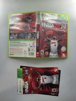 NBA 2K14 Case and Manual Only Xbox 360