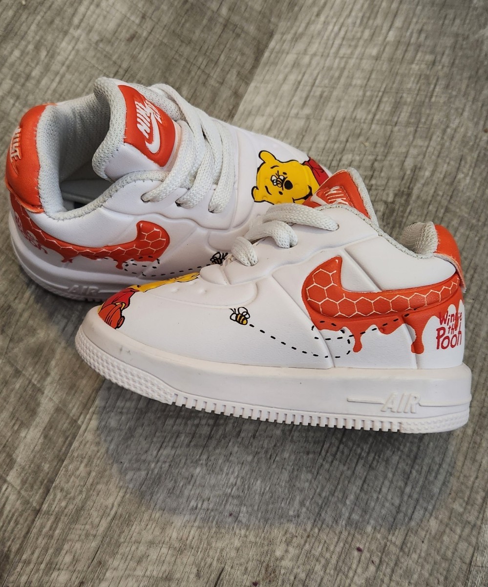 custom air force 1 winnie the pooh