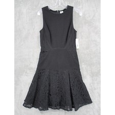 Julia Jordan Dress Womens 8 Lace Romantic Stretch Whimsigoth Fairy A Line New