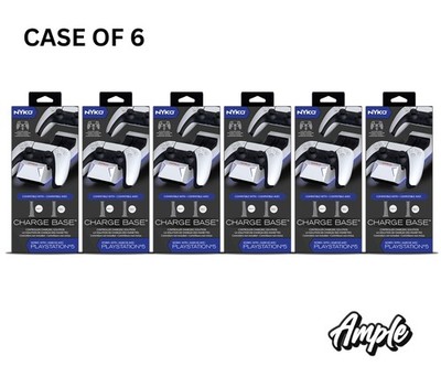 CASE OF 6 - Nyko PS5 Controller Charge Dock (PlayStation 5, PS5) Reseller  Lot