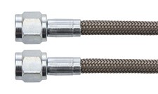 30in Stainless Steel Braided PTFE Lined Hose 4AN Vehicle Specific Durable Flex