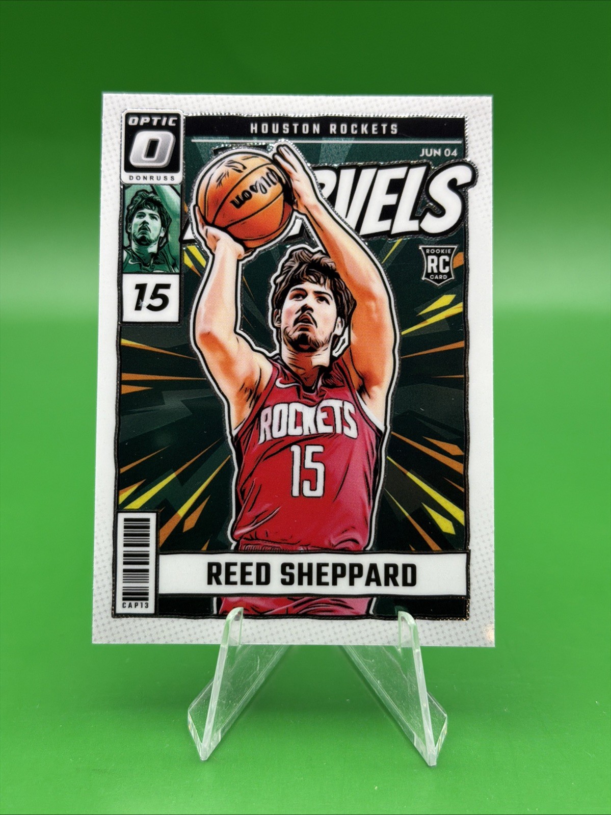 2024-25 Panini Donruss Optic - Net Marvels Reed Sheppard #4 (RC)