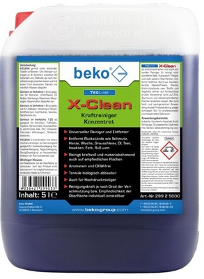 beko TecLine X-Clean Kraftreiniger -Konzentrat- 5 l Kanister 299 2 5000