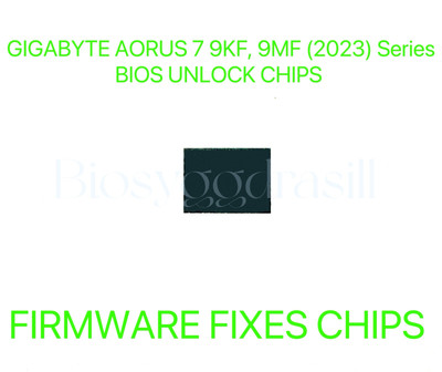 GIGABYTE AORUS 7 9KF, AORUS 7 9MF (2023) Series, ADMIN NO PASSWORD BIOS CHIP