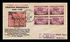 Dr Jim Stamps Fdc 3C Scott 783 Oregon Territory Centennial Block Kapner Cachet