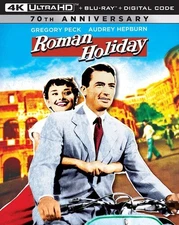 Roman Holiday [New 4K UHD Blu-ray] With Blu-Ray, 4K Mastering, Dolby, Dubbed,