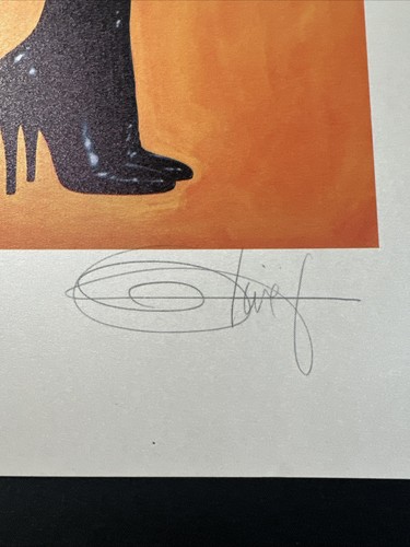 Olivia De Berardinis Licorice Licks Signed & #ed 107/250 Litho 27 1/4” x 10 1/2” - Picture 3 of 7