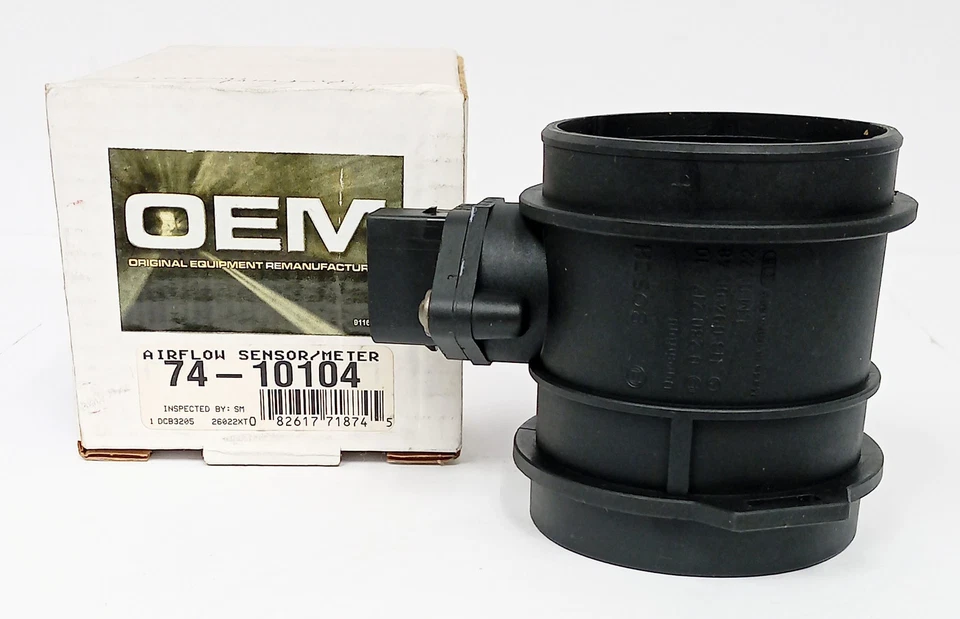 Sensor de flujo de masa de aire Cardone 74-10104 para Mercedes-Benz C43 AMG C55 AMG 98-10 Foto 4 de 4