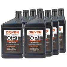 Driven Racing Oil 00006, XP1 Racing Oil, Synthetic 5W-20, 8 Quarts