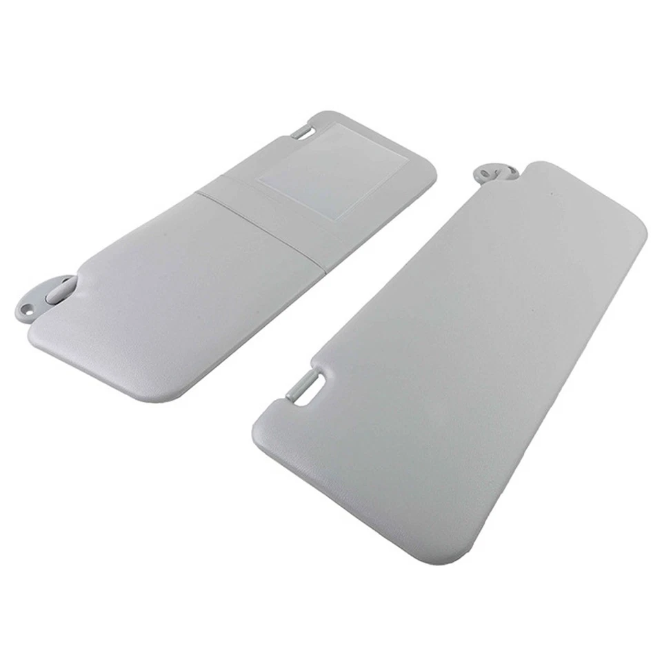 Parasol lateral conductor y pasajero gris sin luz para Toyota Tacoma Hilux 05-14 Foto 2 de 4