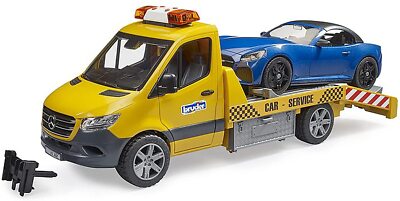 Bruder 02675 MB Sprinter Transporter, Light + Sound Module and BRUDER Roadster