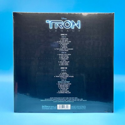 Daft Punk Tron Legacy Vinyl Soundtrack Exclusive Blue/Clear