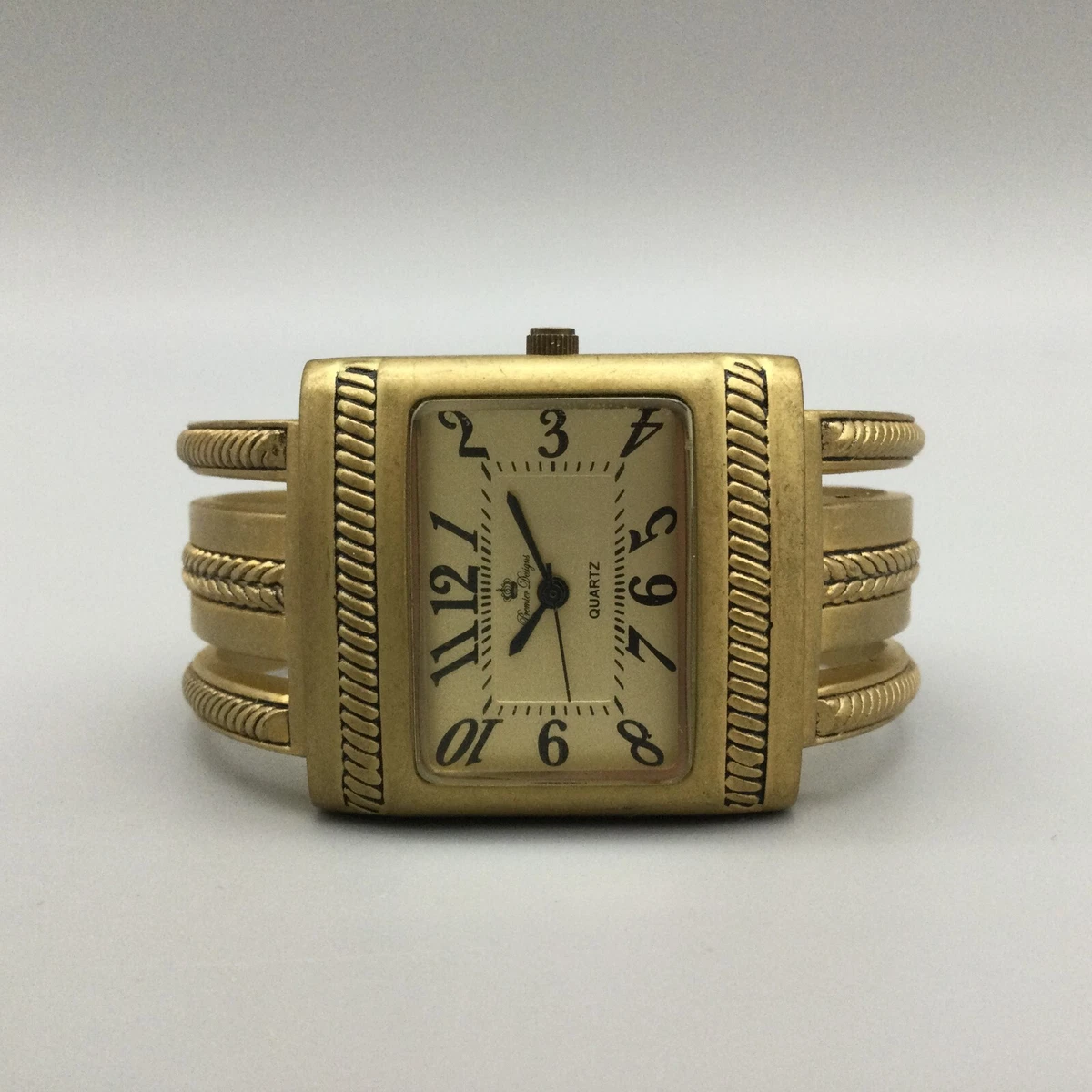 NEW Ladies Wrist Watch Premier Designs Jewelry Gold Plated w Crystals & Box premier designs watch products for sale | eBay main image 3