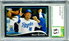 2014 Topps Chrome Billy Butler CSG 9.5 
