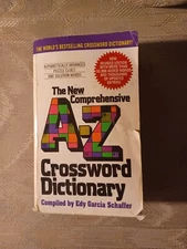 The New Comprehensive A-Z Crossword Dictionary Compiled By Edy Garcia...