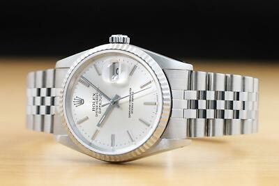 ROLEX DATEJUST 16234 5コマ Rolex Datejust 16234 Diamond Black Dial Mens Watch – Phigora