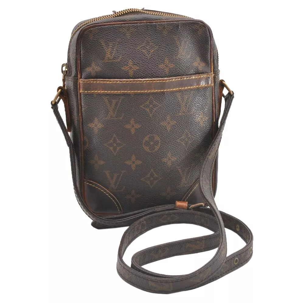 Authentic Louis Vuitton Monogram Danube Shoulder Cross Body Bag