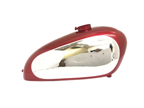 Tanque de gasolina para Matchless G12 Competition en pintura cerezo y cromo Foto 2 de 4