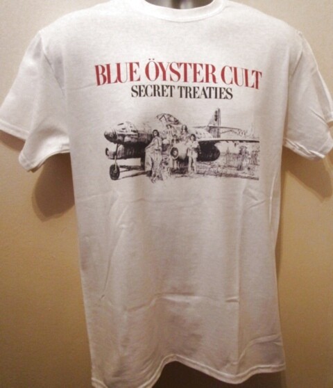 Blue Oyster Cult T Shirt Rock Music Secret Treaties Bad Company