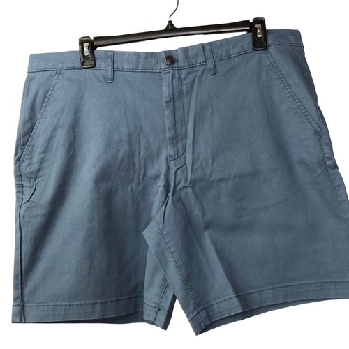 MARKS MEMBER tres PARES PANTALONES CORTOS CHINOS INFORMALES FRENTE PLANO 9" 40 NUEVOS CON ETIQUETAS - Imagen 8 de 14