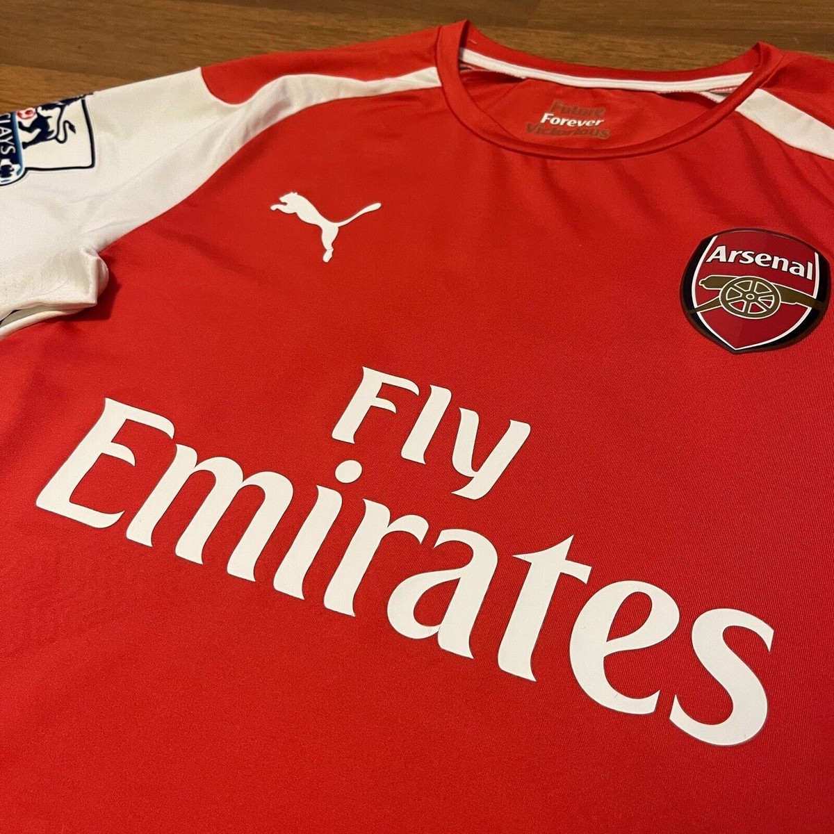 Puma Arsenal ÖZIL 11 長袖シャツ ARSENAL PUMA 2014/2015 FOOTBALL PLAYER ISSUE JERSEY #11 OZIL