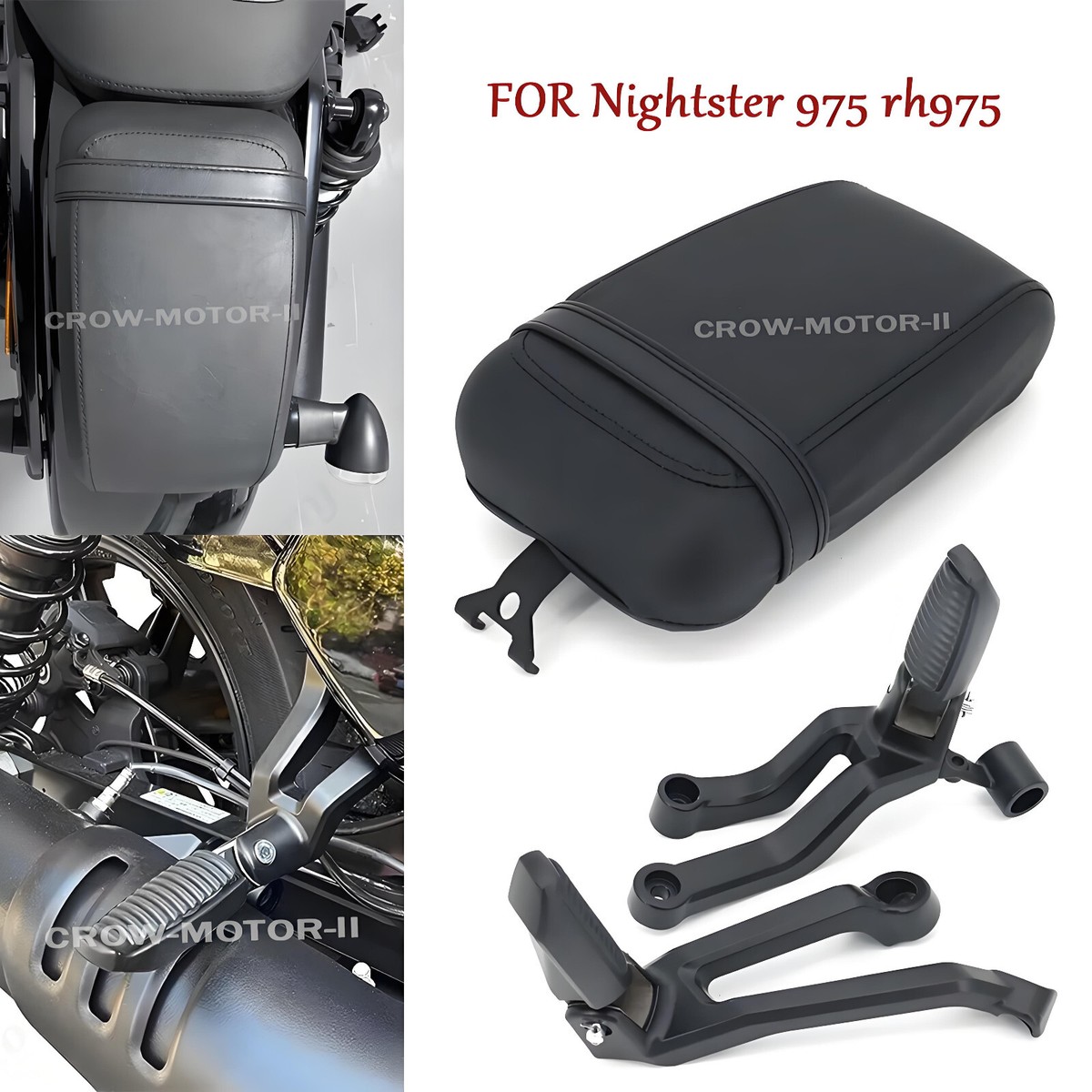 For Harley Nightster 975 rh975 Specai FOOTPEGS SUPPORT W