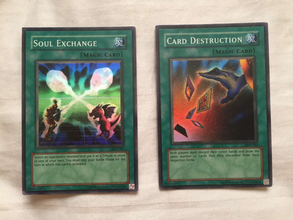 Soul Exchange & Card Destruction PSA鑑定 Card Soul Exchange Deck