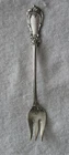 Burgundy Reed and & Barton Sterling Silver Seafood Cocktail Lobster Fork (3 avai