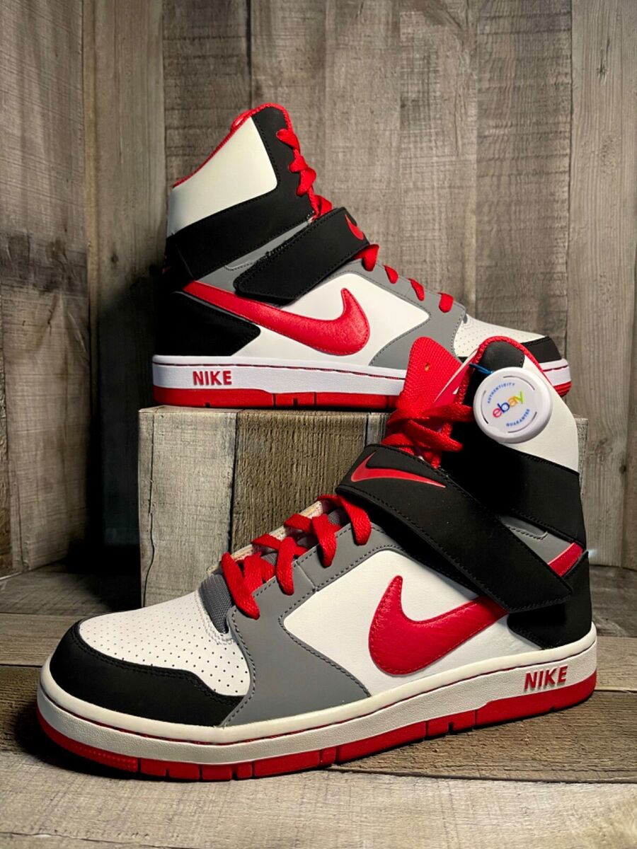 2013 Nike Super High Perstige (649208-160)White/Black/Red 2013 Nike Super High Perstige (649208-160)White/Black/Red