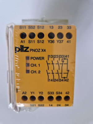 NEU Pilz Pnoz X4 24V DC Sicherheitsrelais  ART. 774730