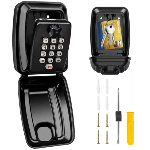 Key Safe Wall Mounted Police Approved Key Lock Box Outdoor Large Key Lock Box