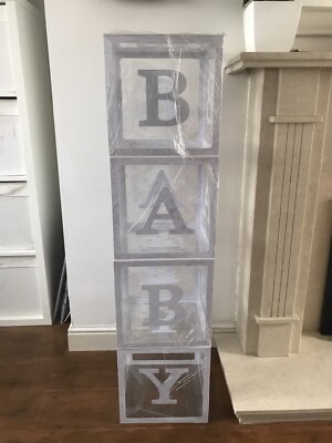 perspex baby blocks