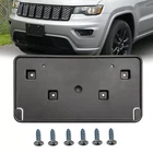 Front License Plate Frame Mount Bracket Holder For 2017-2023 Jeep Grand Cherokee