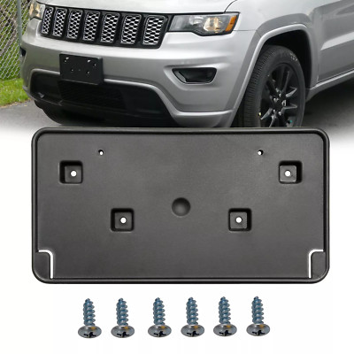 Halterung für vorderes Kennzeichen für Jeep Grand Cherokee (2017 2023)