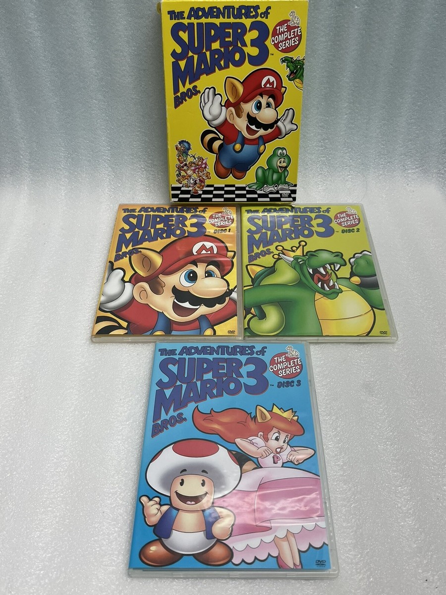 DVD The Adventures of Super Mario Bros 3 The Complete Series | eBay