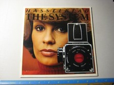 Vintage HASSELBLAD Sales Brochure Booklet The System Sweden 4000 E 130