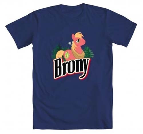 My Little Pony Brony Blue T-shirt Anime Licensed MLP NEW - Picture 1 of 1